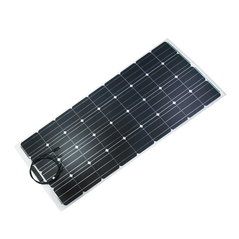 Module solaire 100W 12V Cellule solaire monocristalline Panneau